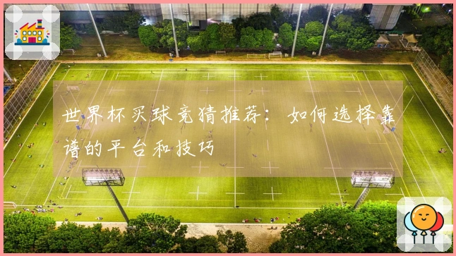 世界杯买球竞猜推荐：如何选择靠谱的平台和技巧